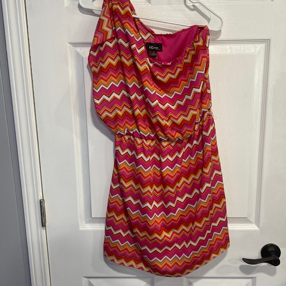 One shoulder dress